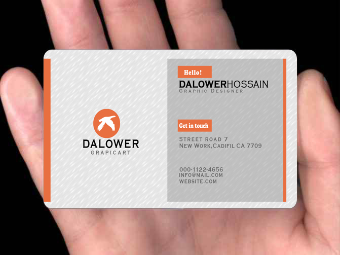 create a professional business card