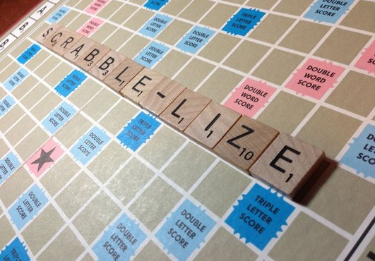 send you a video of your message Scrabblelized !!