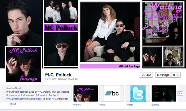 make you a professional facebook fan page with 5 apps to rock it..@