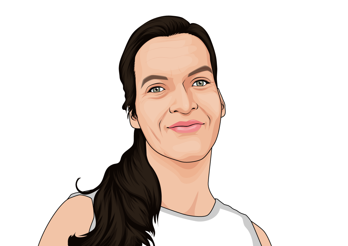  will do your cartoon portrait, Headshot or Full image 