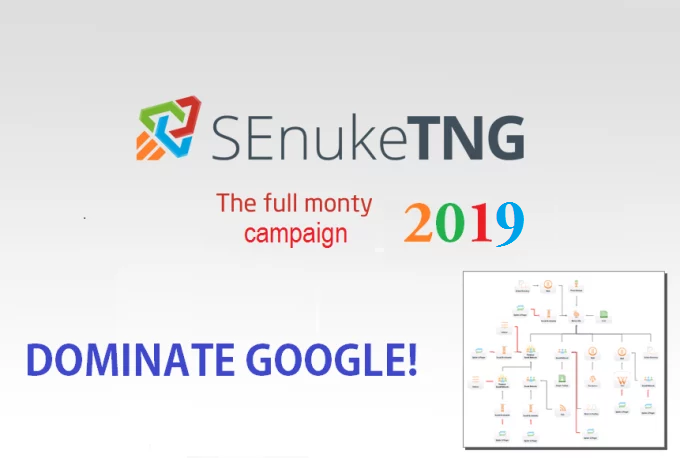  Senuke TNG FULL MONTY 2019 campaign