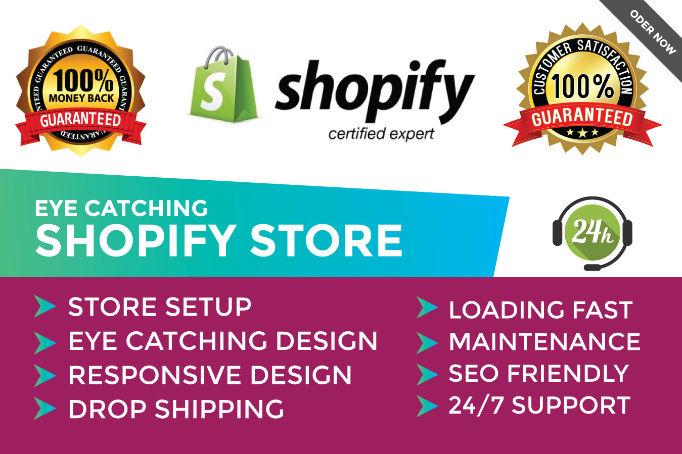 design shopify store, create shopify website