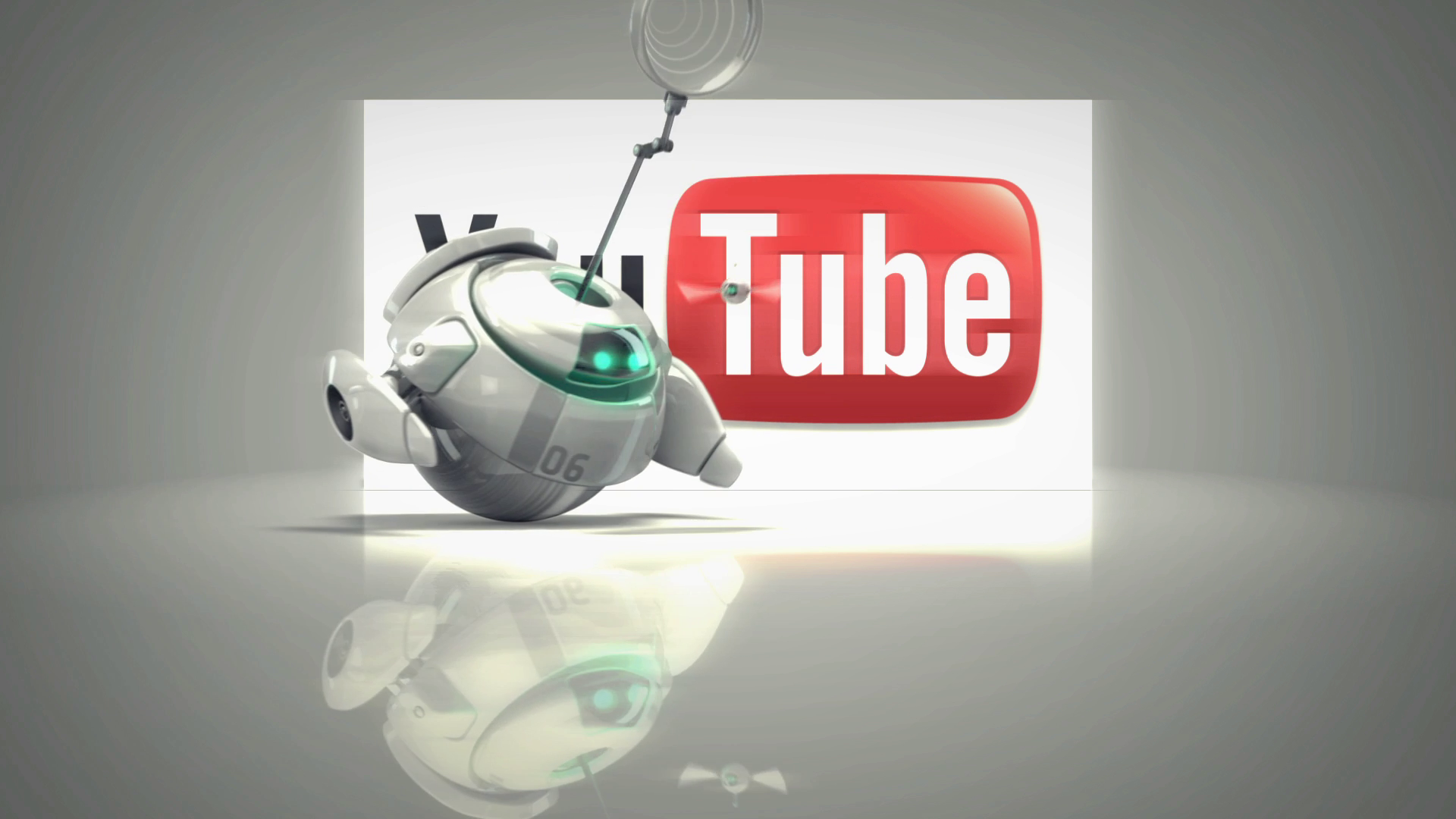 create 3D ROBOT HD Animation intro video with your Logo