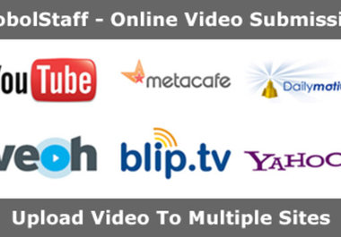 share your Video to the world in top 12 sites including metacafe, stumbleupon, youtube etc..@