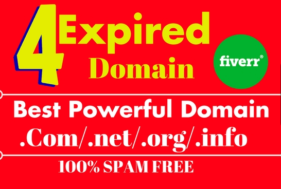  4 Expired Domain Research