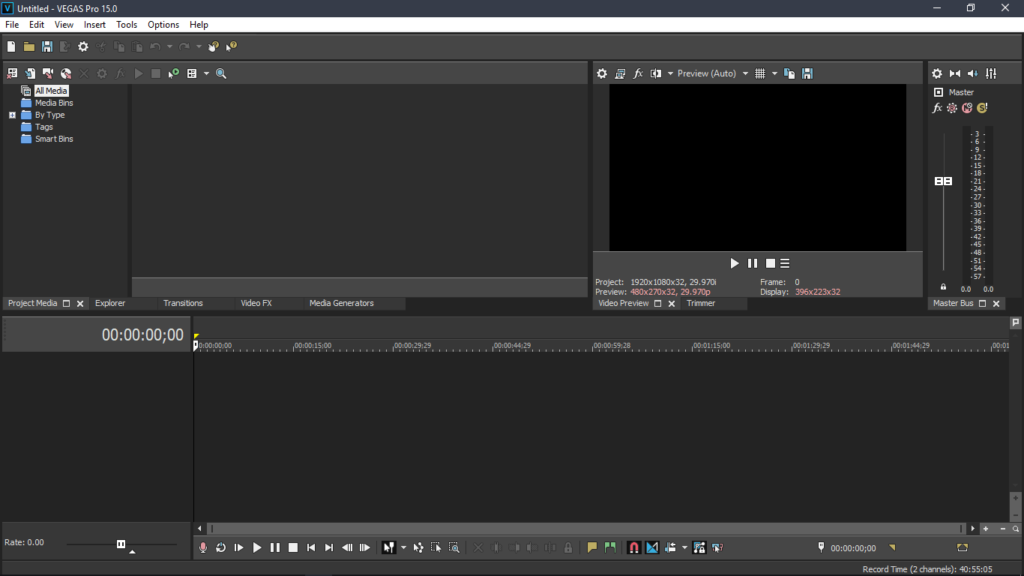 Video Editing on Sony Vegas Premier Pro 15 Max 30 Min...