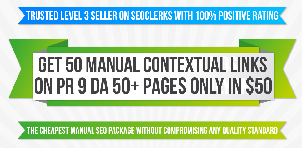 I Will MANUALLY Create 50 Contextual Backlinks DA 50+ PAGES