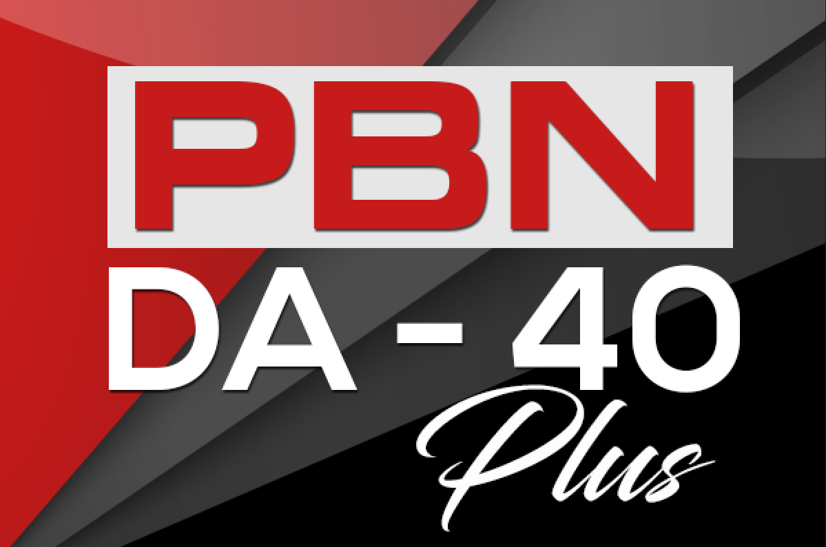 Build 5 PBN DA 40+ Homepage Backlinks
