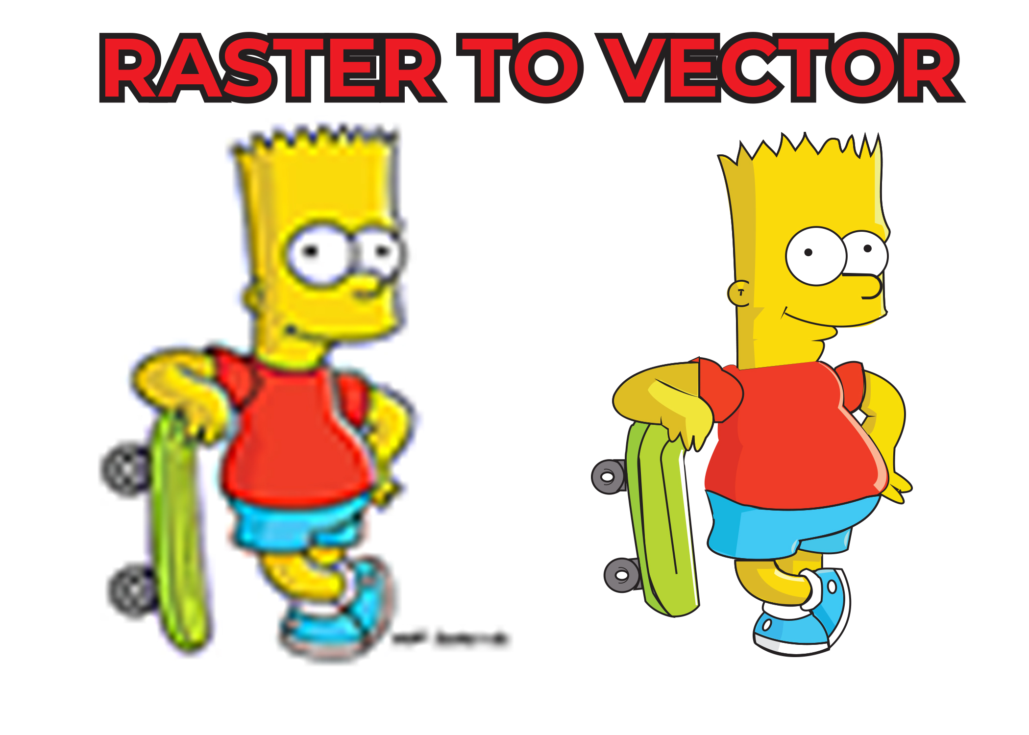 Convert Raster To Vector, Vector Tracing
