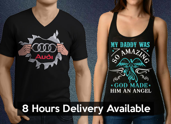 do Typography Tshirt Designs and Logo Designs