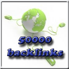 will give you 50.000+ guaranteed BACKLINKS - fast delivery