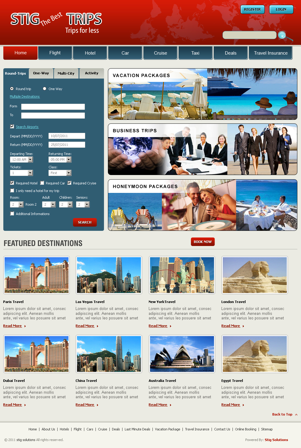 design a template for the main page of you website and send you PSD file 