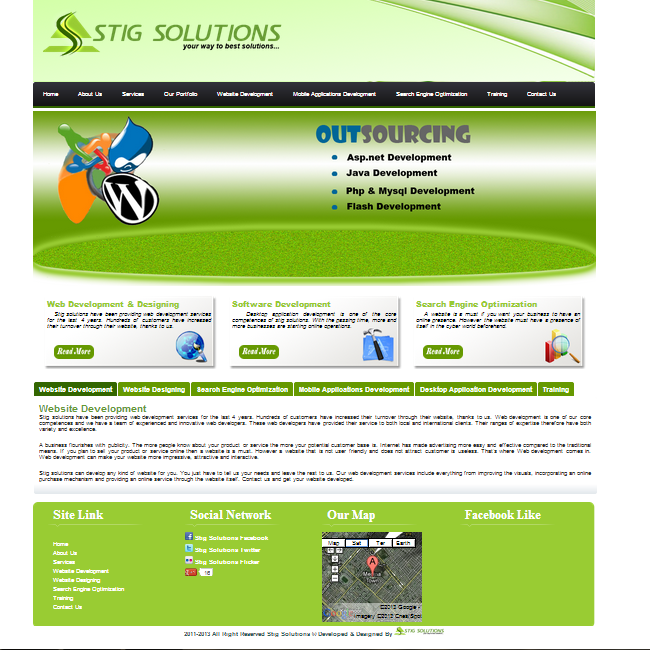 convert from PSD to HTML/CSS/Java Script/Jquery per page