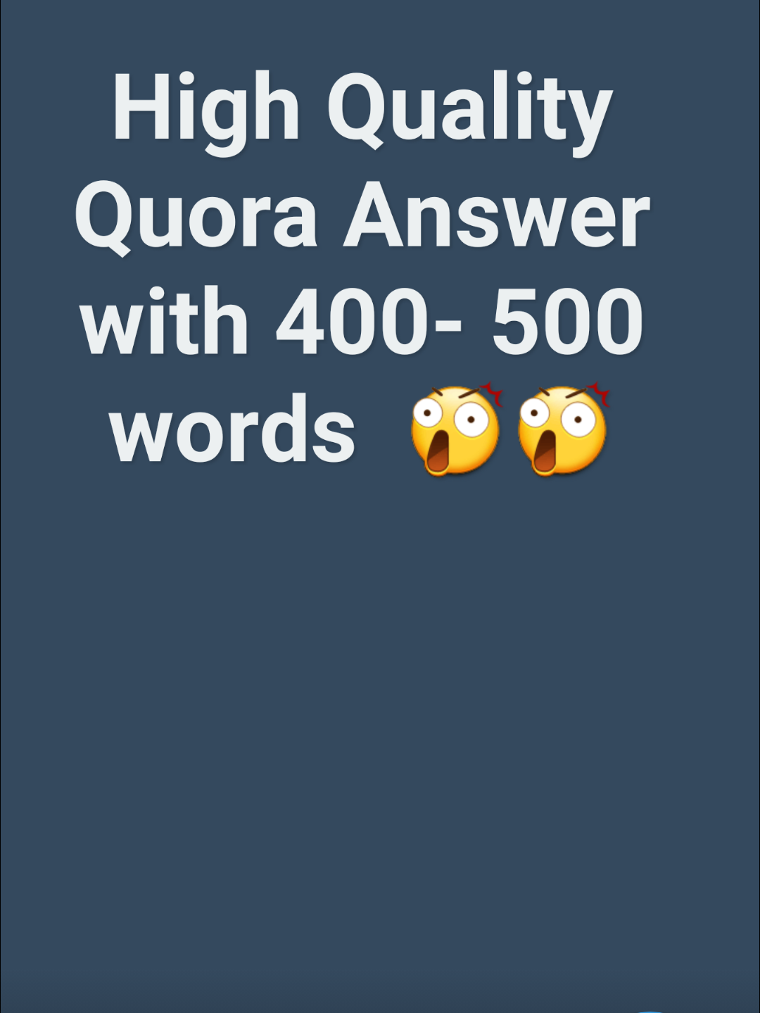 High Quality Quora Answer with a unique 500 words Article and Contractual link. 