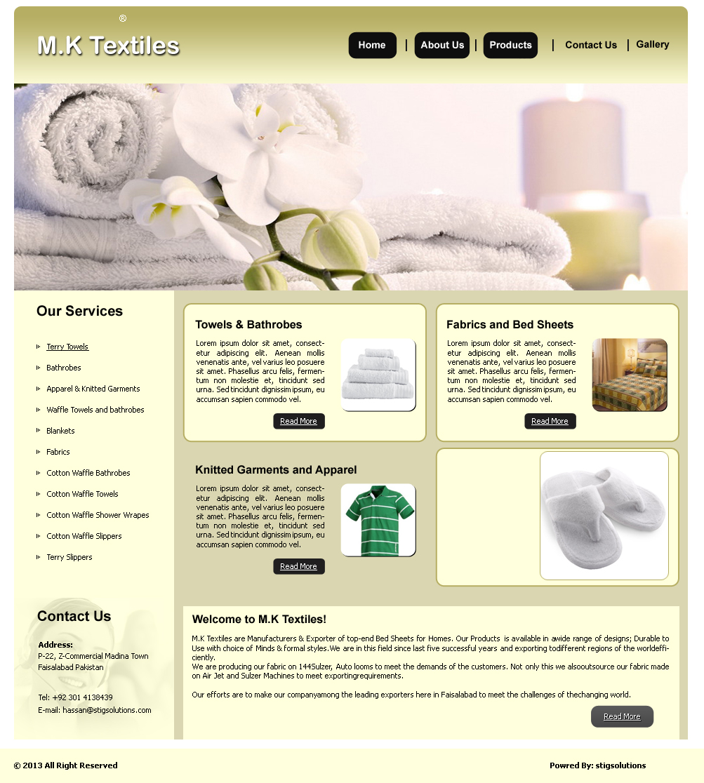 develop & design a HTML 5 & CSS3 Including Java Script website with 3 pages of content