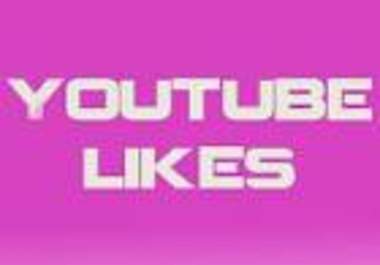 get you 105 youtube/video likes from real people wthin 2 day..