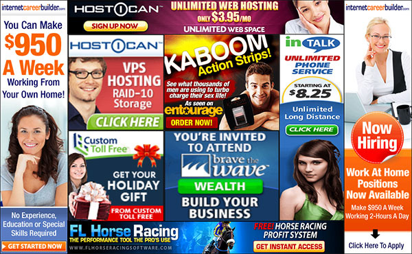 design HIGH quiality ad banner in 5 different sizes