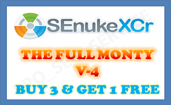 se SEnuke XCr with ★THE FULL MONTY★ template to create High Quality Google Friendly Backlinks....!!!!!!