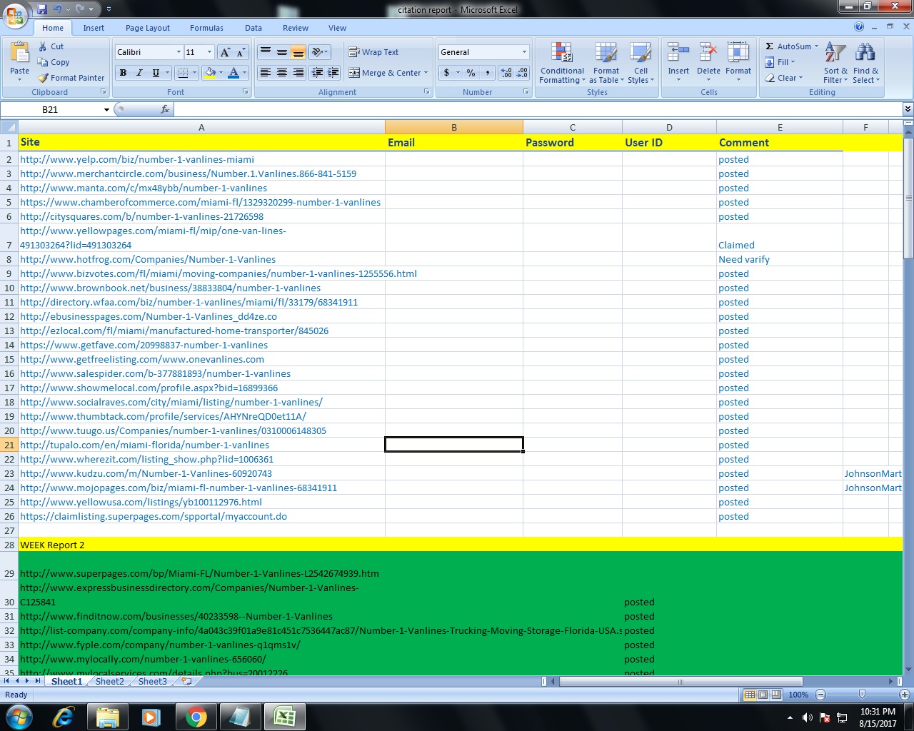 Do 50 Local Listing Citation With Accuracy