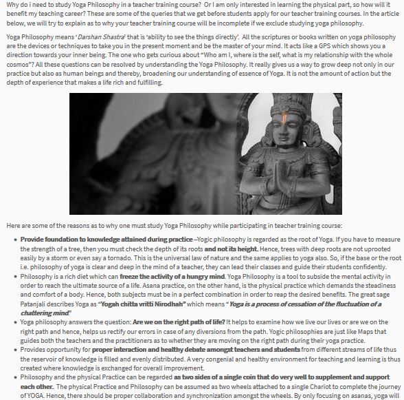 Researched SEO articles