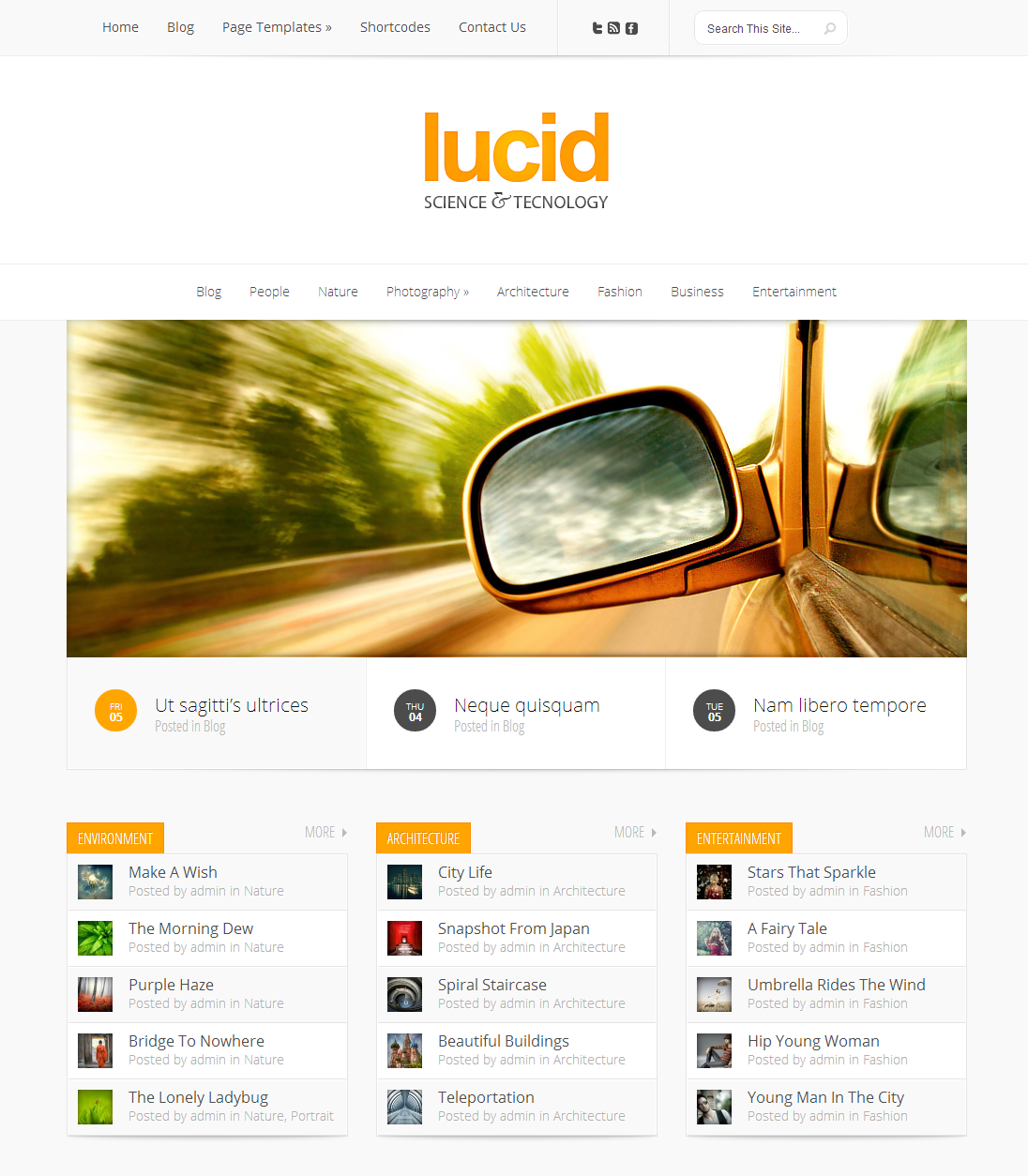 install this WordPress (Lucid) Theme on your Self-Hosted WordPress Website