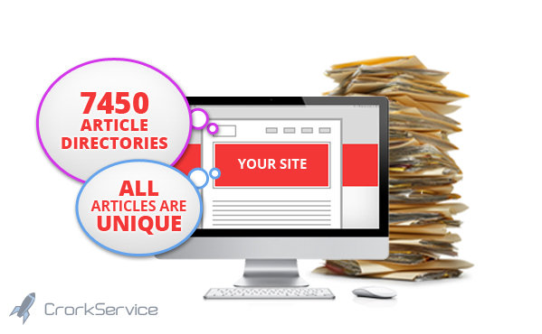 spin and submit your article to 7450 Directories, Get 500+ Google Backlinks + Ping..!!!!