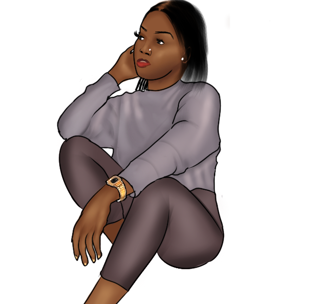 professionally draw exact cartoon character of your picture