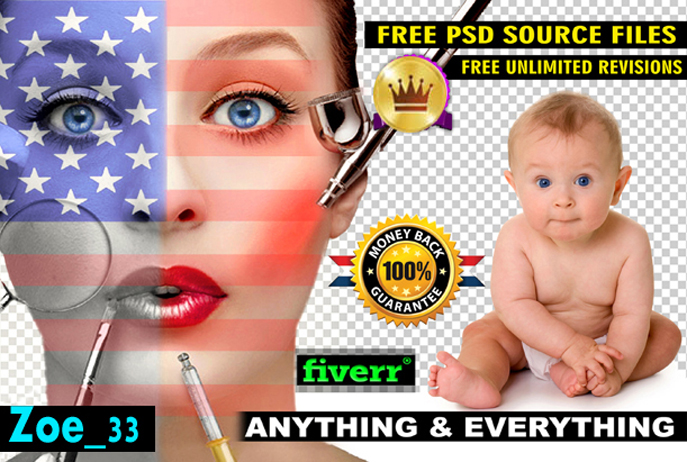 do photoshop editing, photo editing and retouching