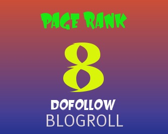 give you permanent blogroll backlink on my dofollow pagerank 8 seo site
