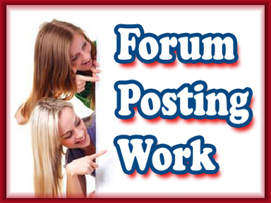 post 500 posts on forums between 10 accounts