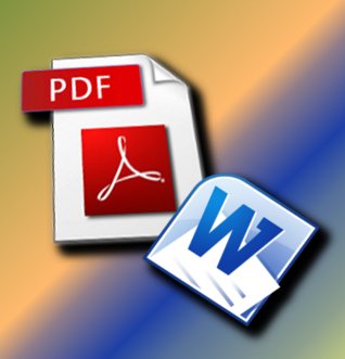 rewrite your pdf file into word document