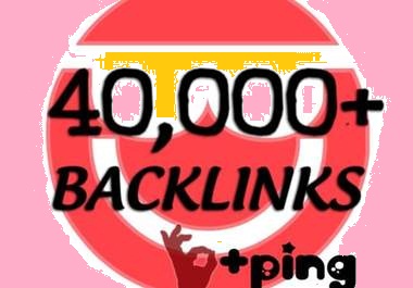 will make 40,000 blog comment backlinks
