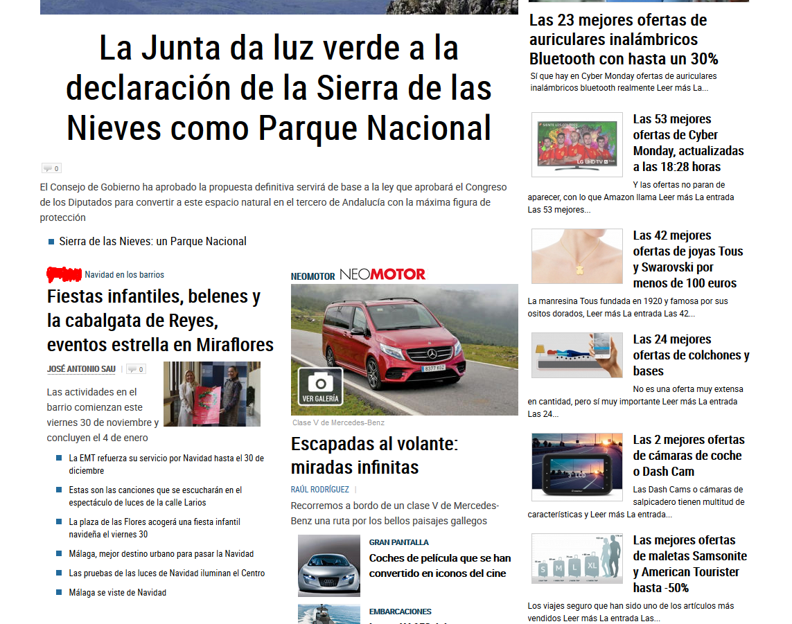Super high quality Spanish Newspaper to boost your SE...