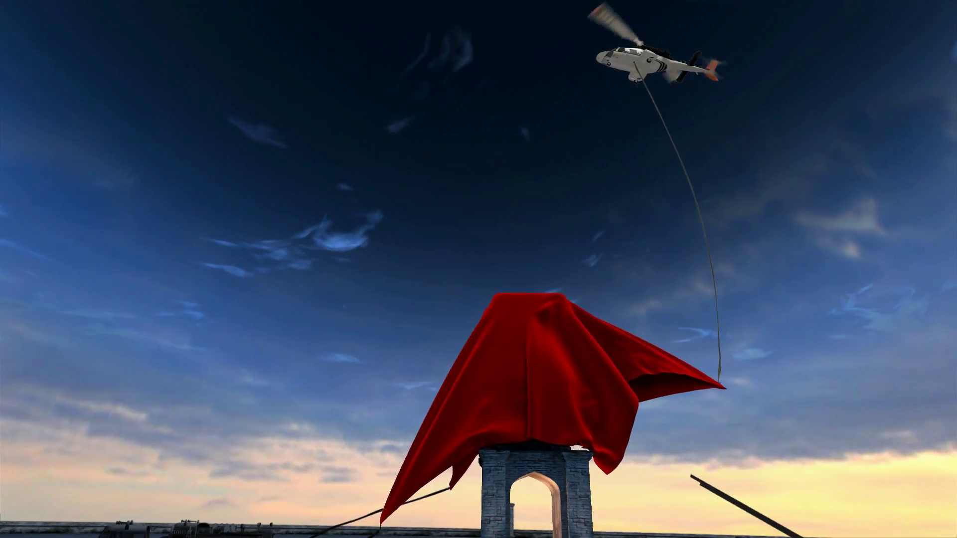 create this 3D Helicopter Logo reveal HD Intro video