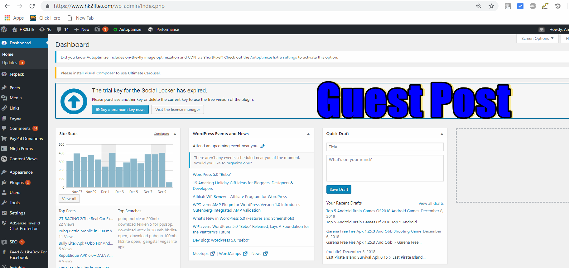 [Guest Post]You can write on my blog with one do follow 