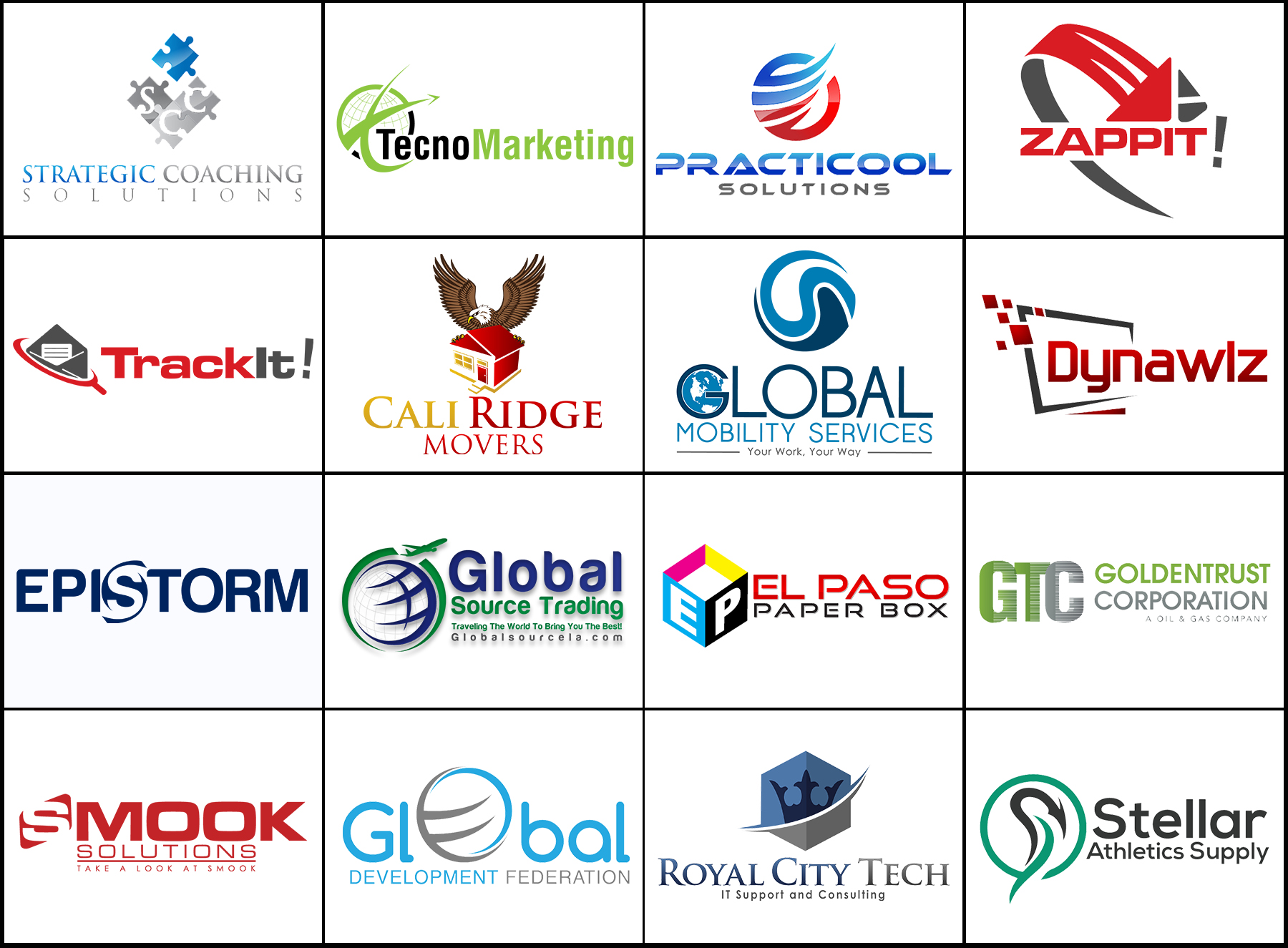 Get 4 Unique And Professional Logo Design Ideas To Choose From