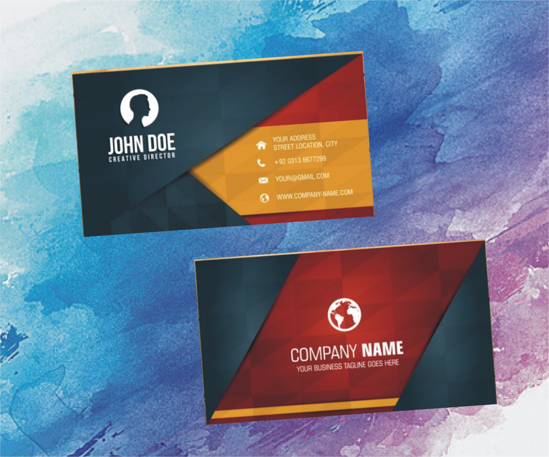 Design Stunning Corporate Business Card Design