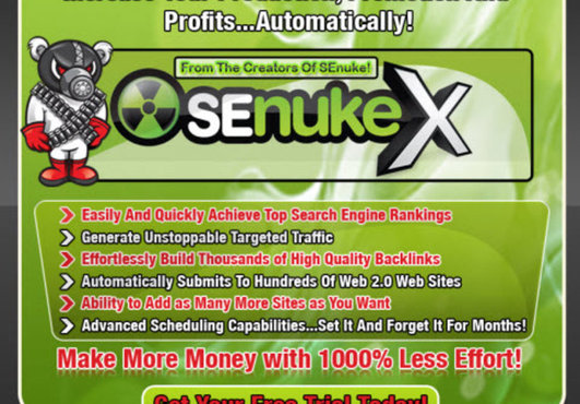 promote your website/blog using senuke x software...