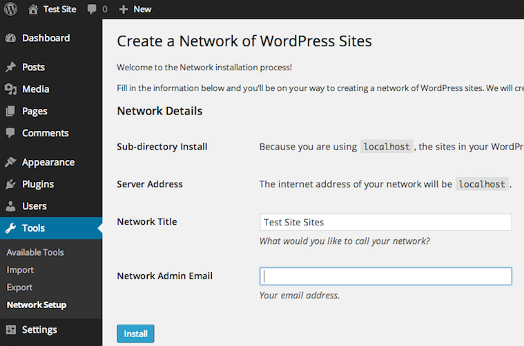 Set Up Your Wordpress Website