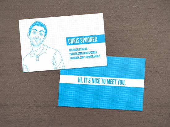create your business card / visiting card