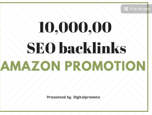 Do HQ backlinks for amazon store promotion, amazon t...