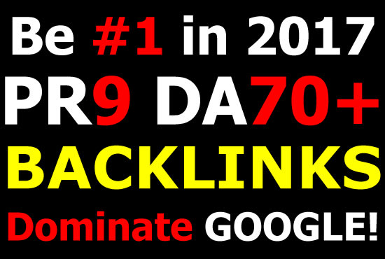  boost your rankings high pr links, high da backlinks 
