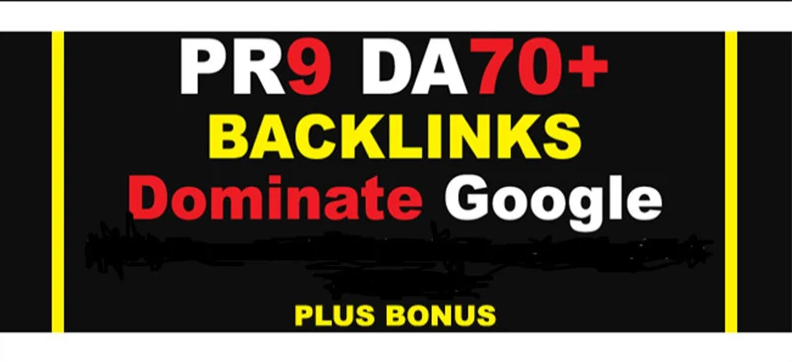 create 120 da 70 high authority powerful SEO backlinks 