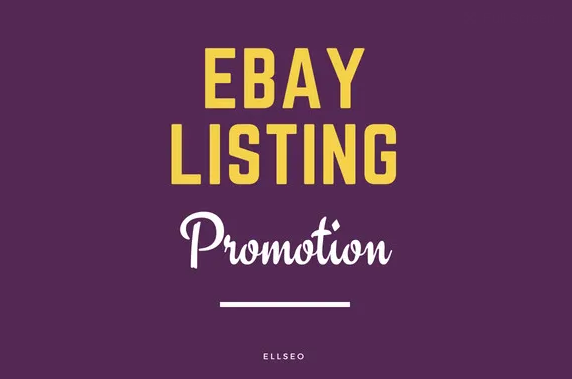 promote your ebay listing by making 1 m backlinks 