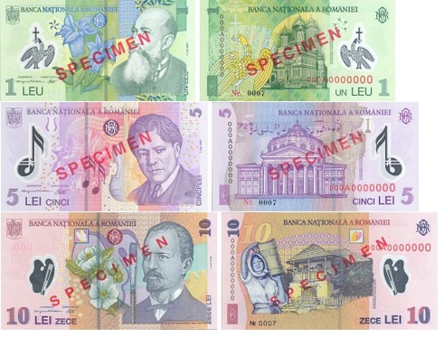 send you all the monetary coins currently in circulation in Romania and/or the first 3 banknotes