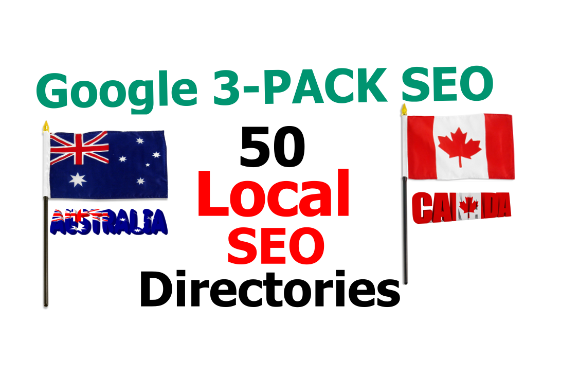 Create Top 50 Australia and Canada Local Directories