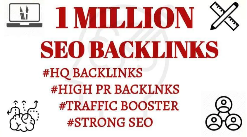 provide 1million HQ dofollow gsa backlinks for seo ra...
