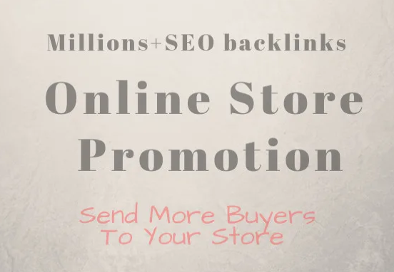 do online store promotion, send more buyers to your s...