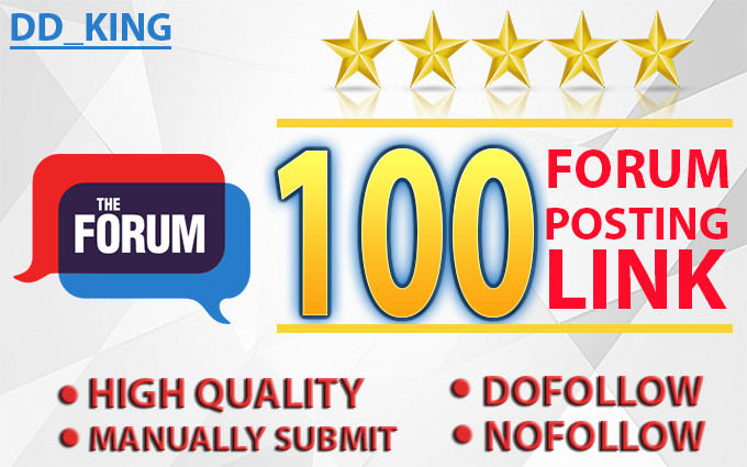 Forum Posting Niche Forum Link Building Backlinks SEO...