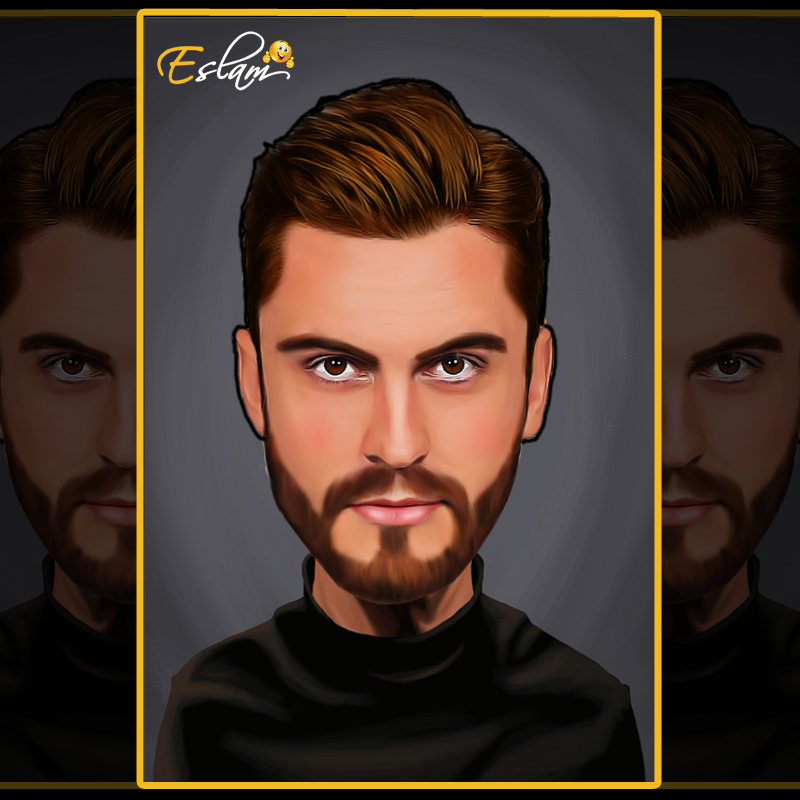 draw caricature cartoon on.my own style